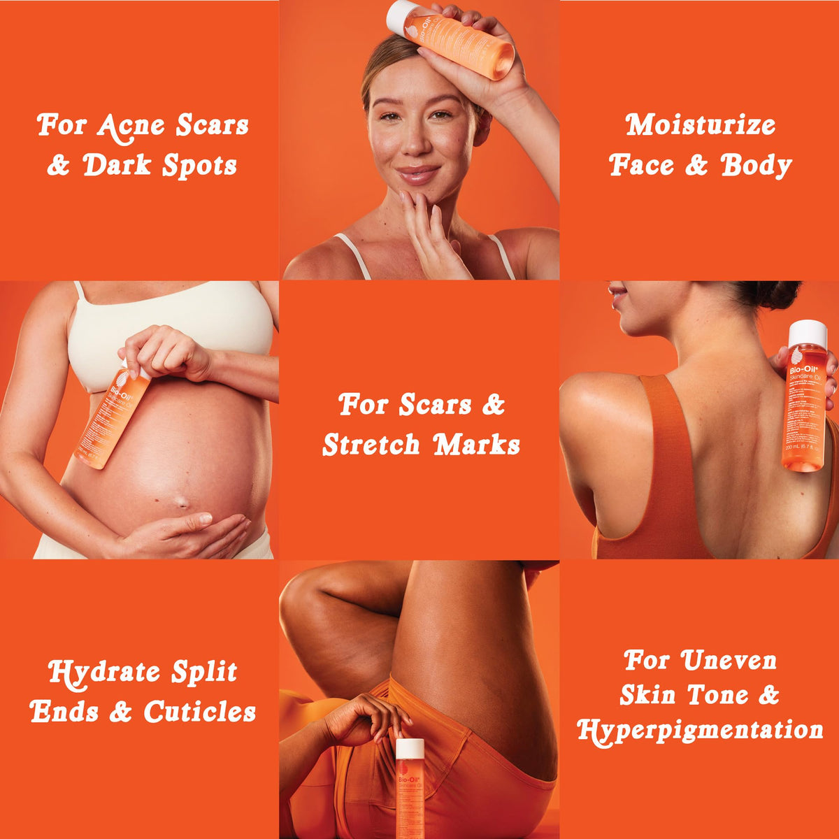 Bio-Oil Skincare Body Oil Serum with natural ingredients