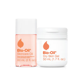 Bio-Oil Skincare Bundle including 2oz Oil and 1.7oz Gel front view