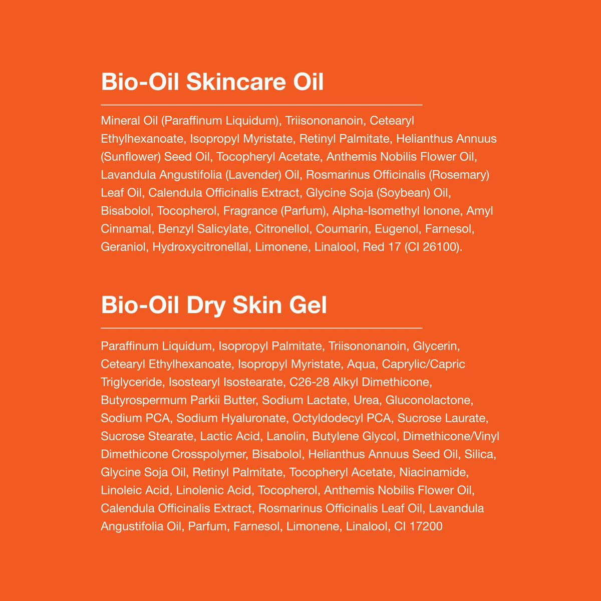 Bio-Oil Skincare Bundle packaging details