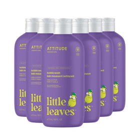 BIO SPECTRA ATTITUDE Bubble Wash for Kids front view with vanilla and pear scent