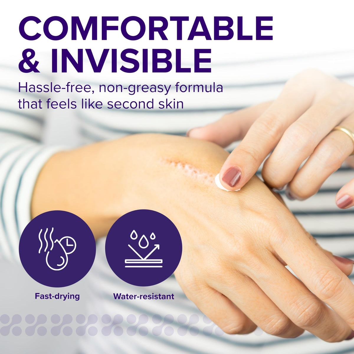 BIOCORNEUM Silicone Scar Gel 20g texture close-up
