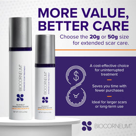 BIOCORNEUM Silicone Scar Gel 20g with packaging