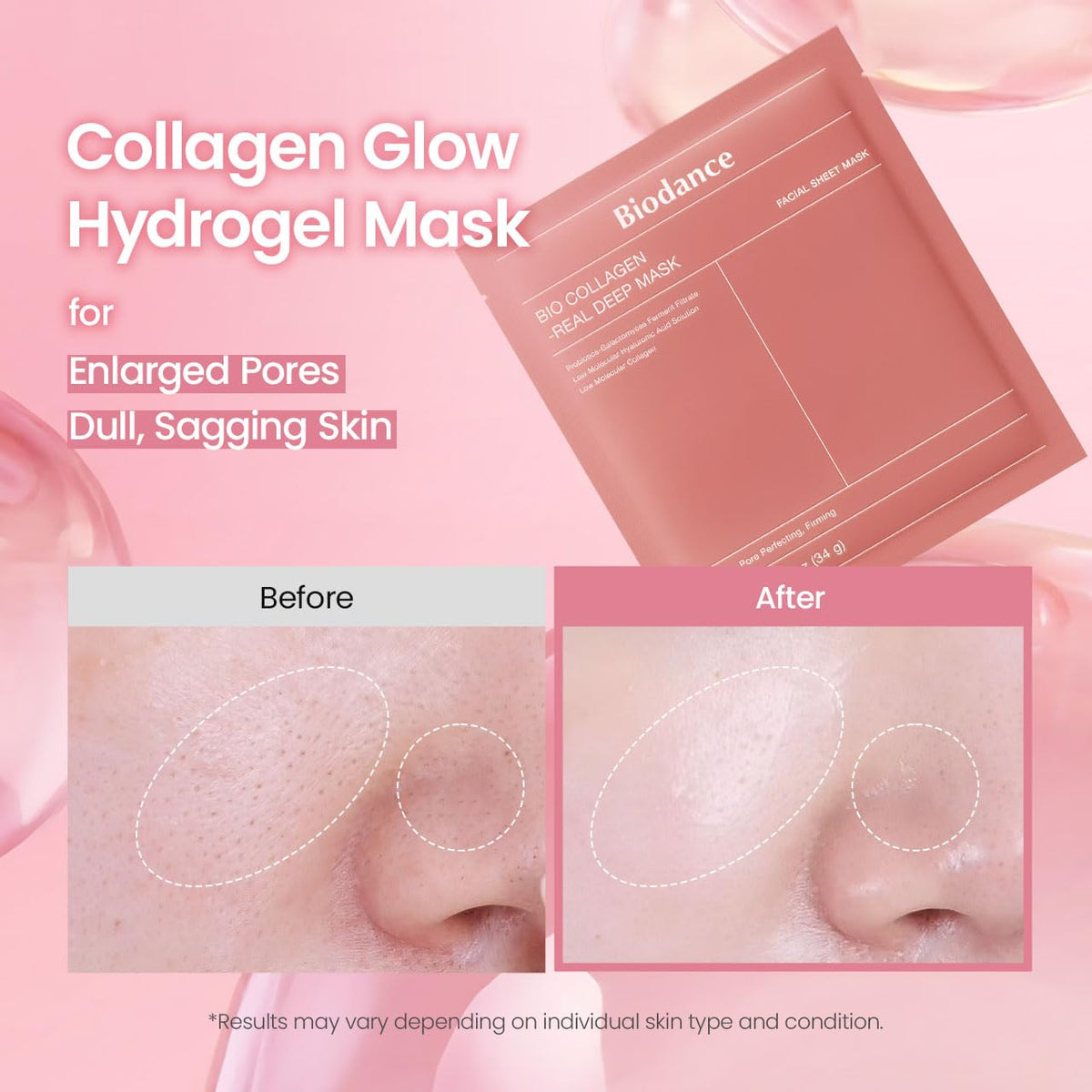 BIODANCE Bio-Collagen Real Deep Mask essence solidified in sheet