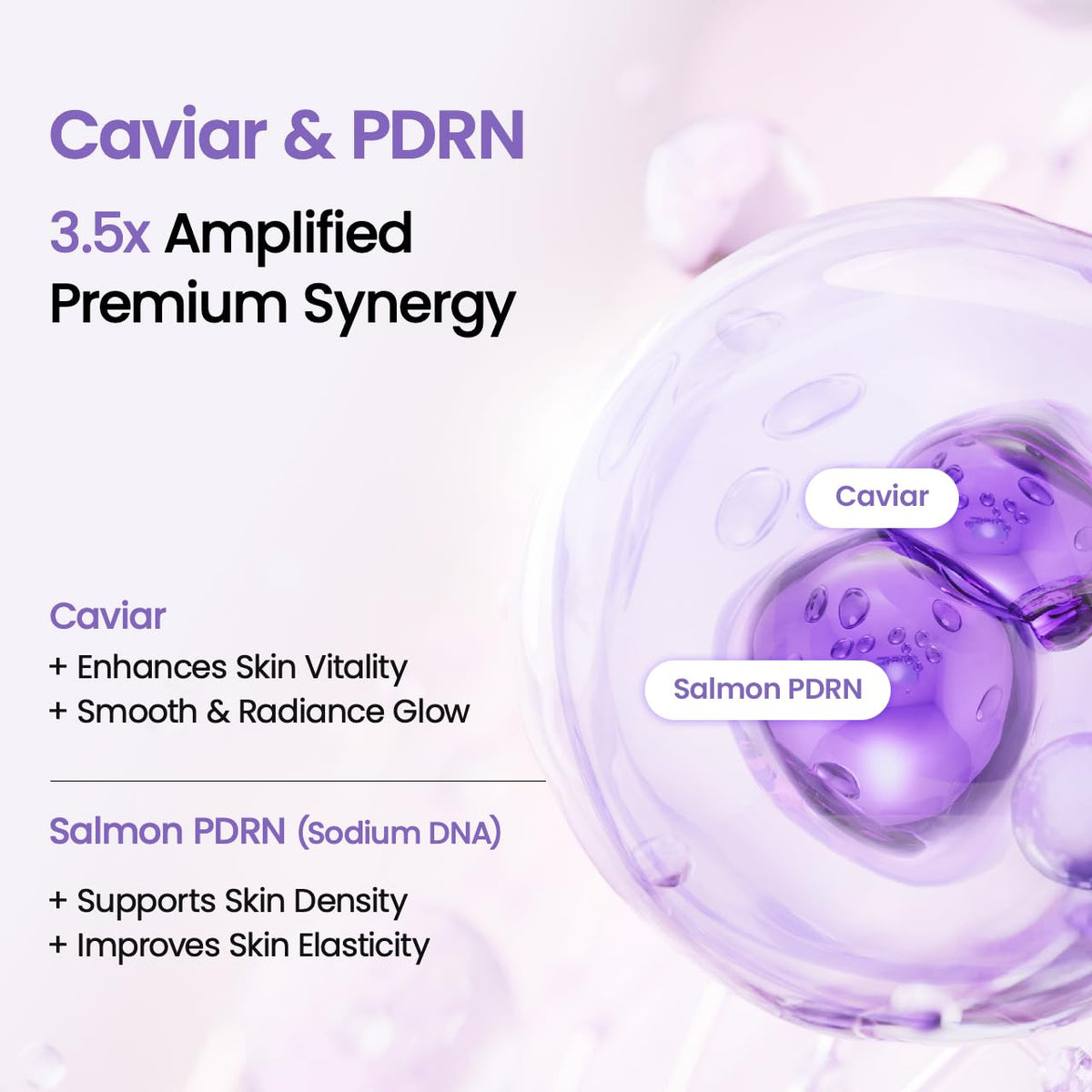 BIODANCE Caviar PDRN Dual Gel Toner Pads on a bathroom counter