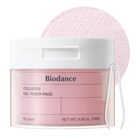 BIODANCE Collagen Gel Toner Pads front view with packaging