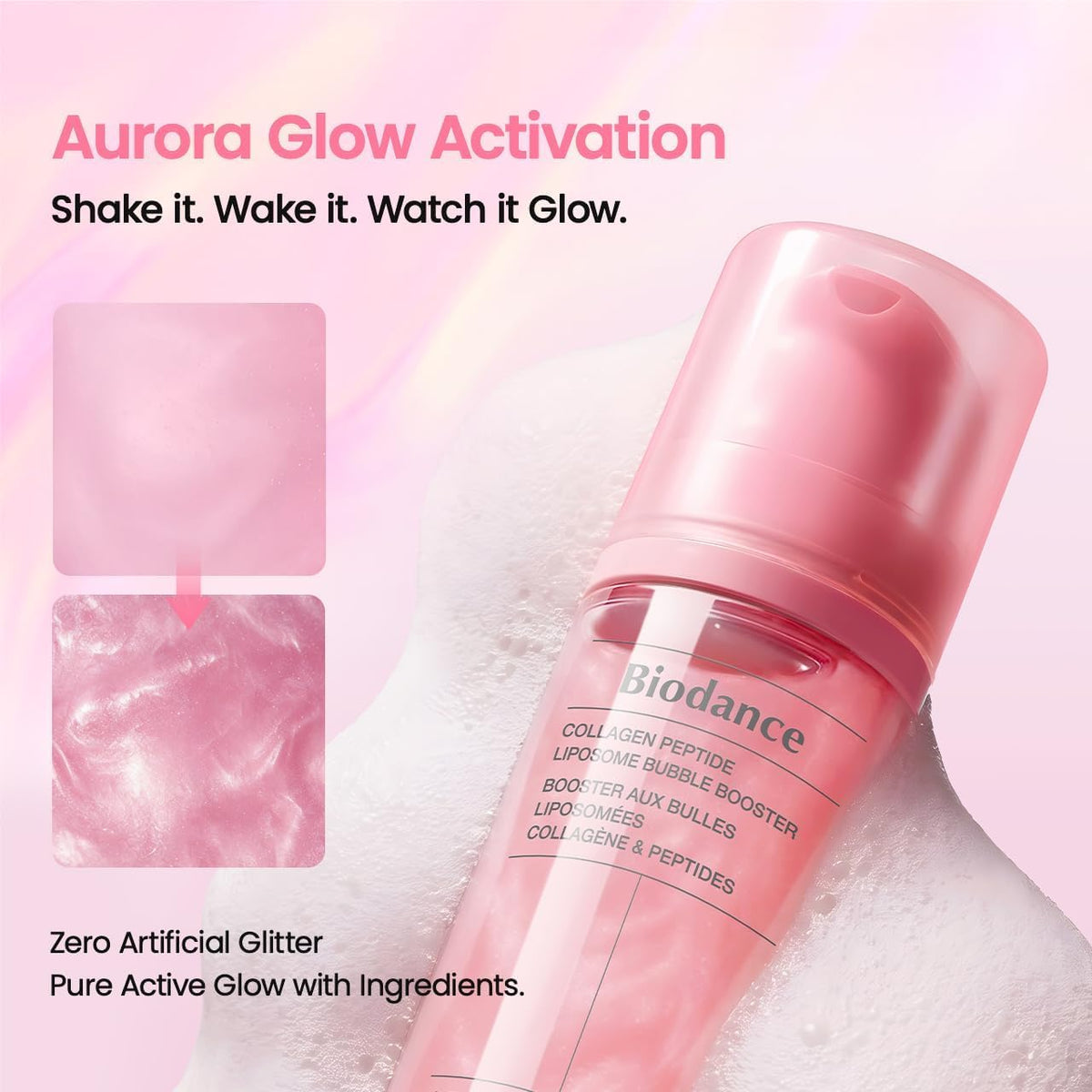 BIODANCE Collagen Peptide Bubble support packaging