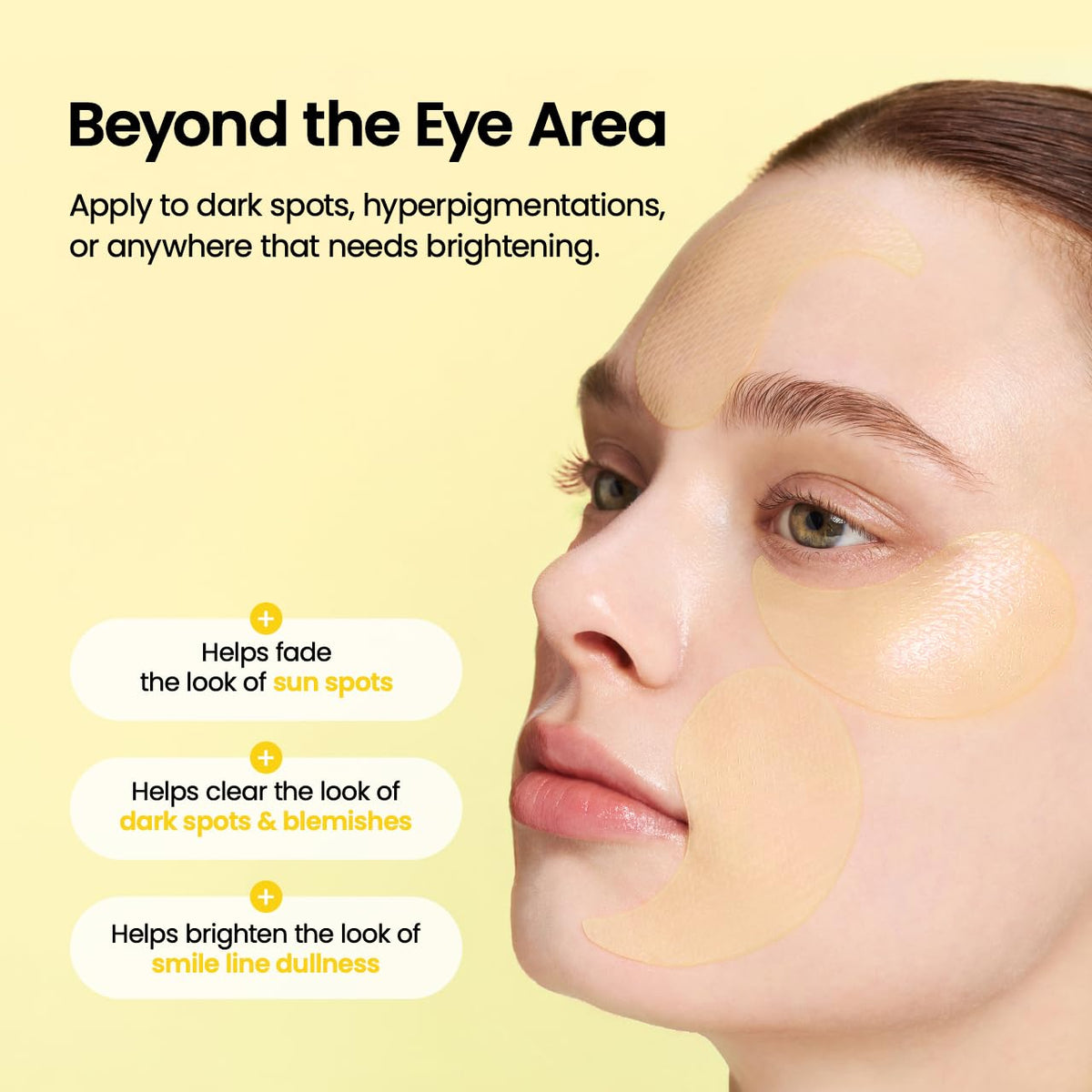 BIODANCE Hydrogel Eye Patches in travel setting