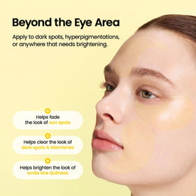 BIODANCE Hydrogel Eye Patches in travel setting