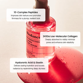 BIODANCE Pore Perfecting Collagen Peptide Serum application on skin