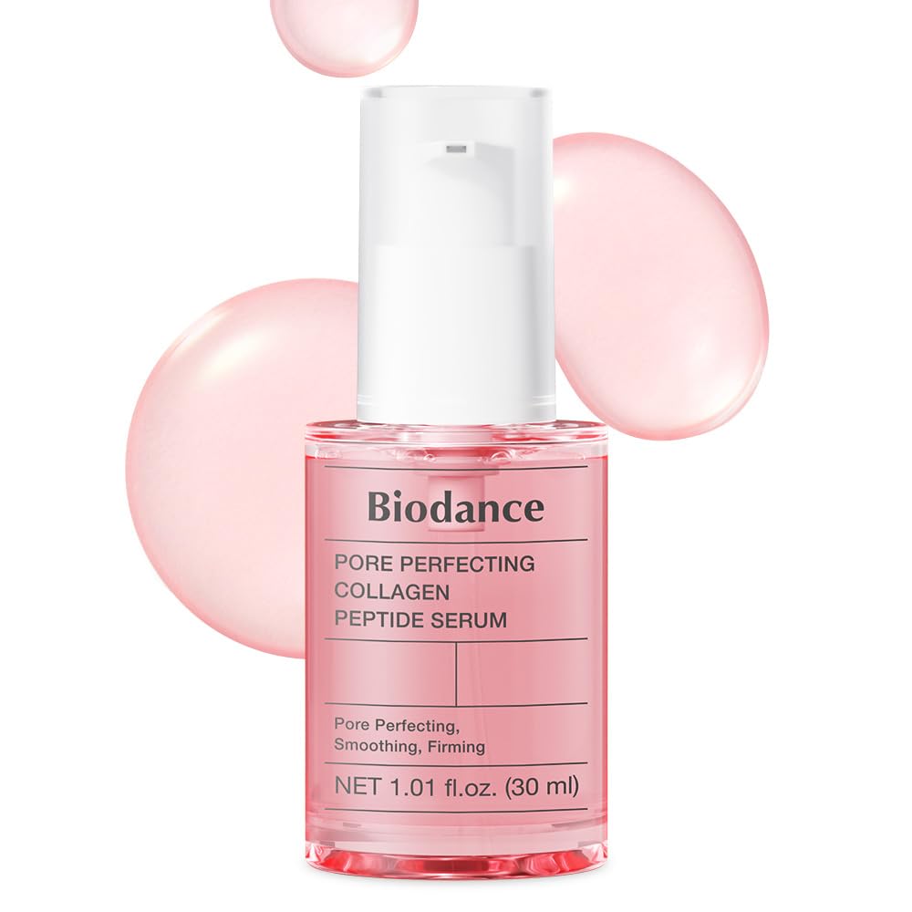 BIODANCE Pore Perfecting Collagen Peptide Serum front view with packaging