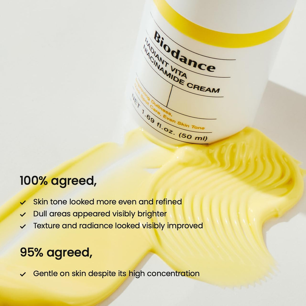 BIODANCE Radiant Vita Niacinamide Cream open jar view