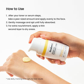 BIODANCE Radiant Vita Niacinamide Cream with fresh fruits