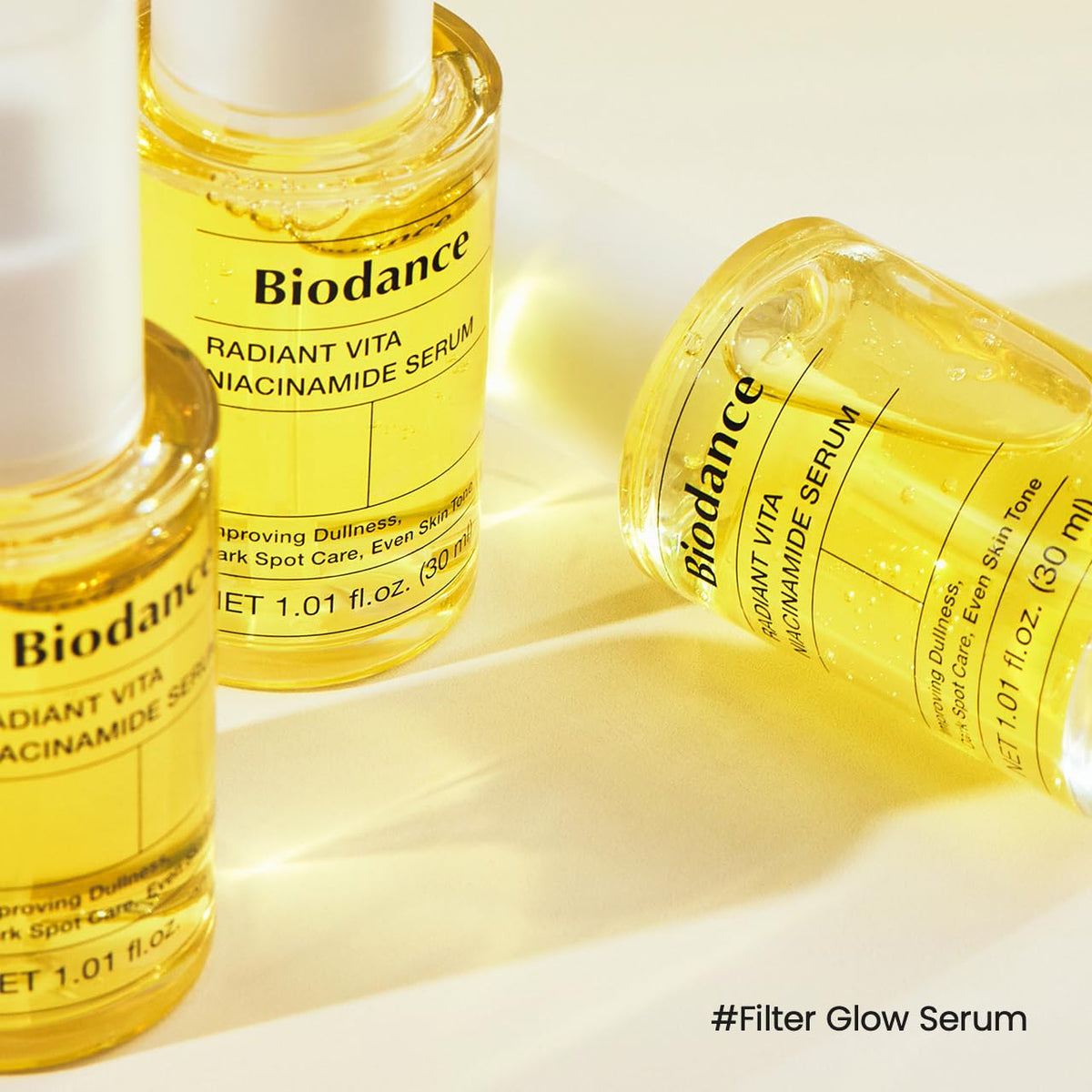 BIODANCE Radiant Vita Niacinamide Serum with dropper and packaging