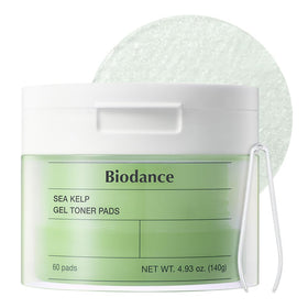BIODANCE Sea Kelp Gel Toner Pads front view with packaging