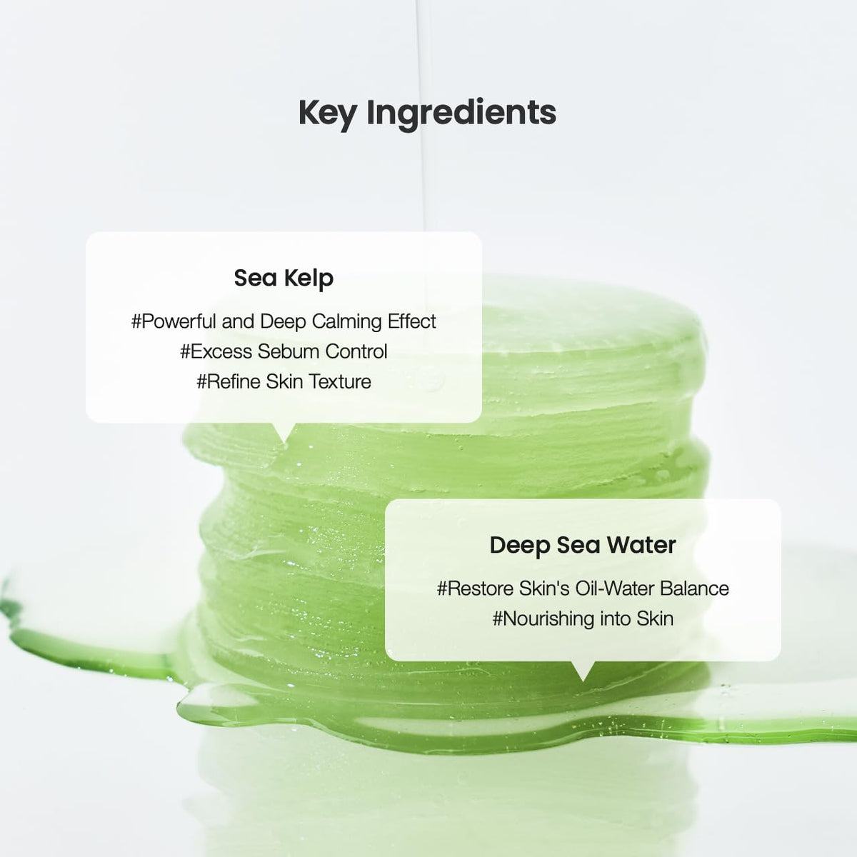 BIODANCE Sea Kelp Gel Toner Pads with sea kelp extract ingredients