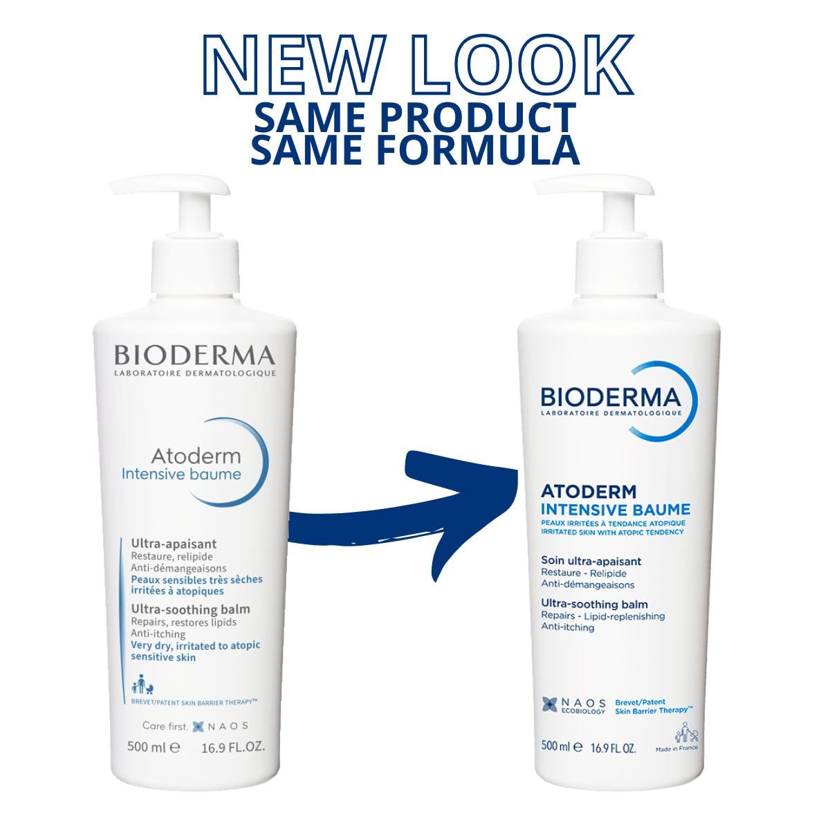 Bioderma Atoderm Intensive Balm 550g back view