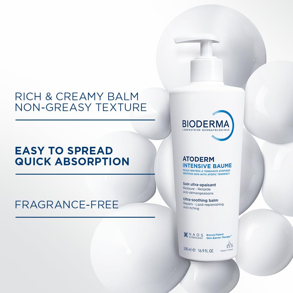Bioderma Atoderm Intensive Balm in bathroom setting