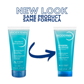 Bioderma Atoderm Shower Gel 200mL in bathroom setting