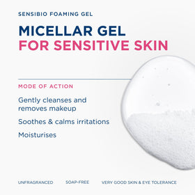 Bioderma Sensibio Foaming Gel bottle with pump