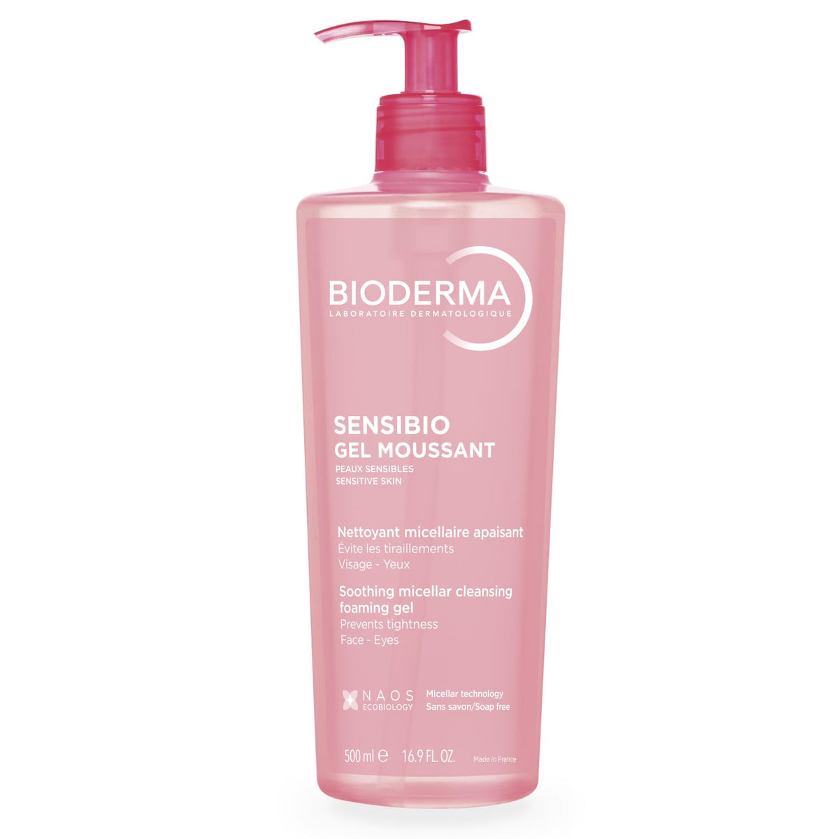 Bioderma Sensibio Foaming Gel front view 580g