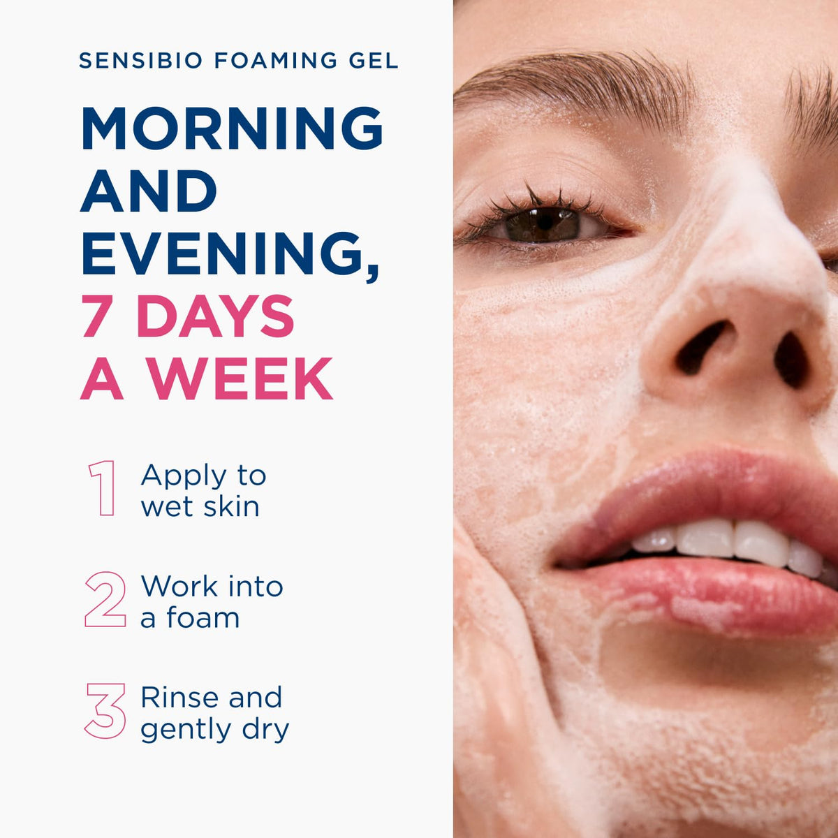 Bioderma Sensibio Foaming Gel label close-up