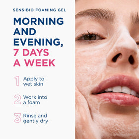 Bioderma Sensibio Foaming Gel label close-up