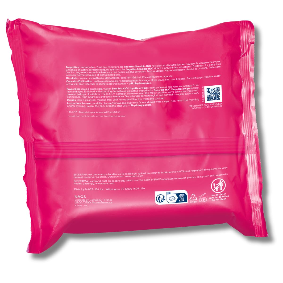 Bioderma Sensibio H2O Makeup Wipes with a skincare routine