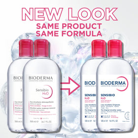 Bioderma Sensibio H2O Micellar Water Duo Pack side view