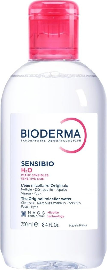 Bioderma Sensibio H2O Micellar Water front view 8.4 Fl Oz