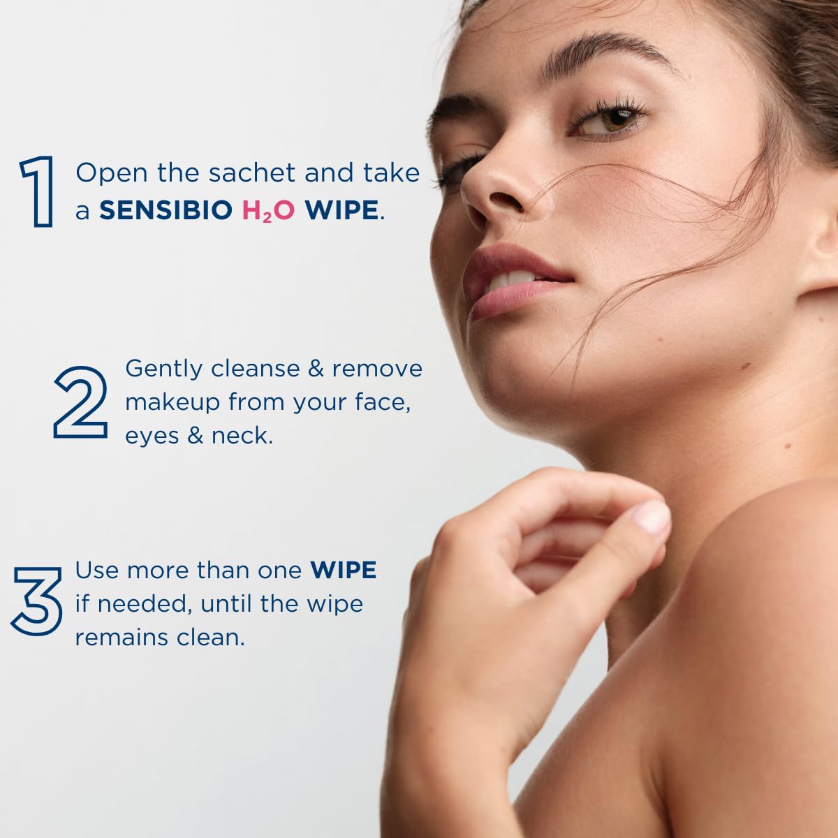Bioderma Sensibio H2O Wipes in a lifestyle setting