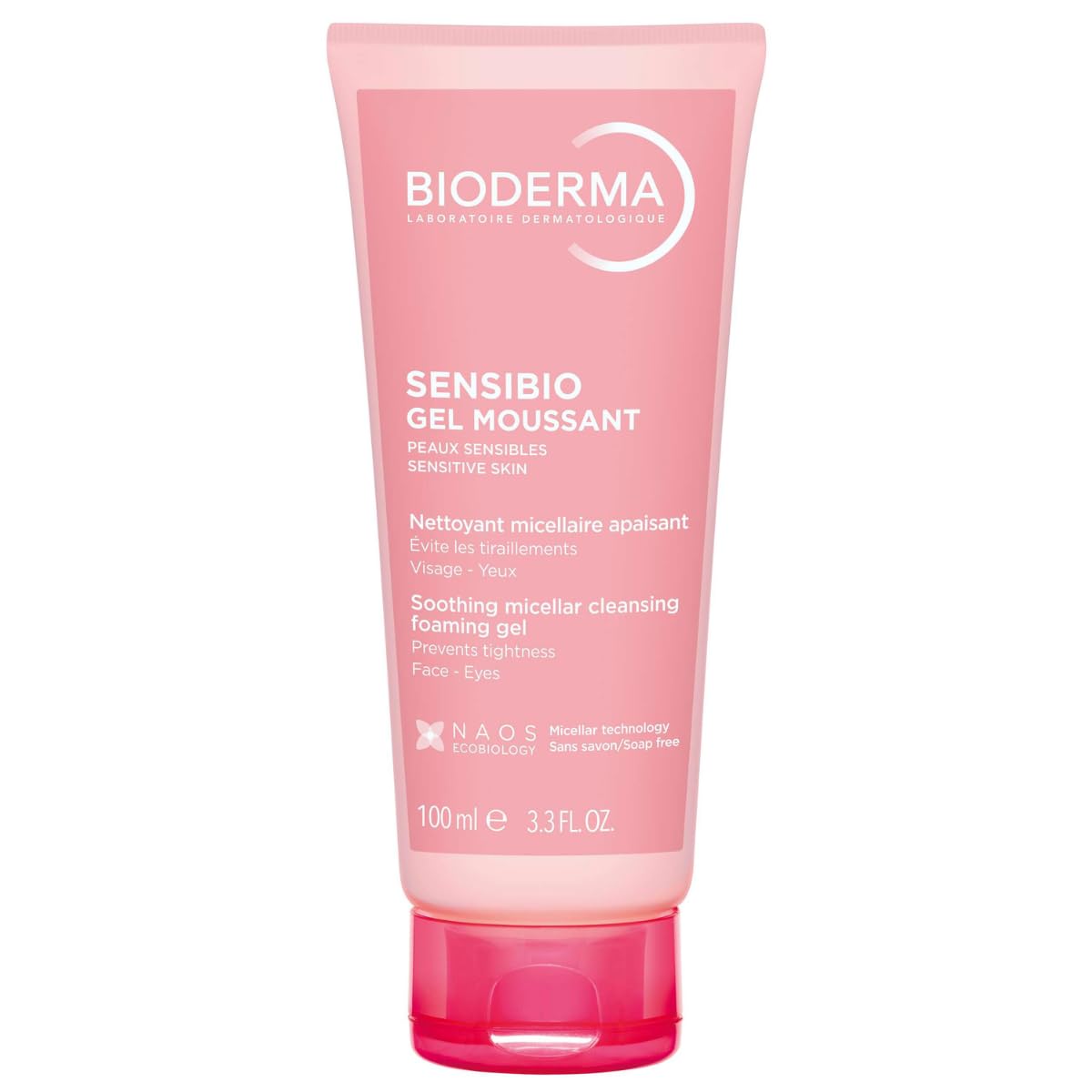 Bioderma Sensibio Micellar Cleansing Foaming Gel 120g front view