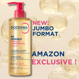 Bioderma Sensibio Micellar Cleansing Oil bottle side view