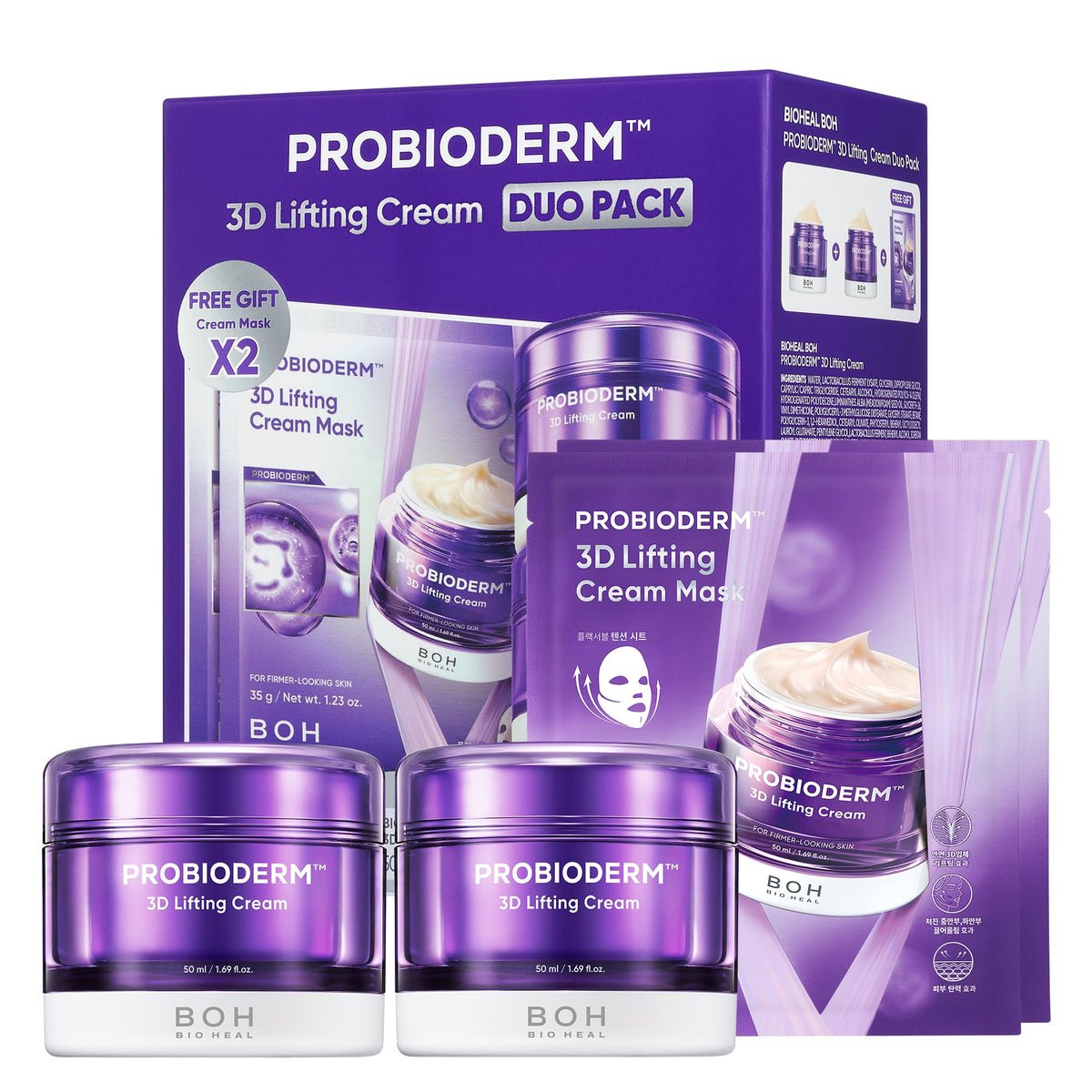 BIOHEAL BOH 3D Lifting Cream Double Set front view