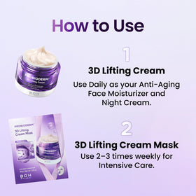 BIOHEAL BOH 3D Lifting Cream ingredients list