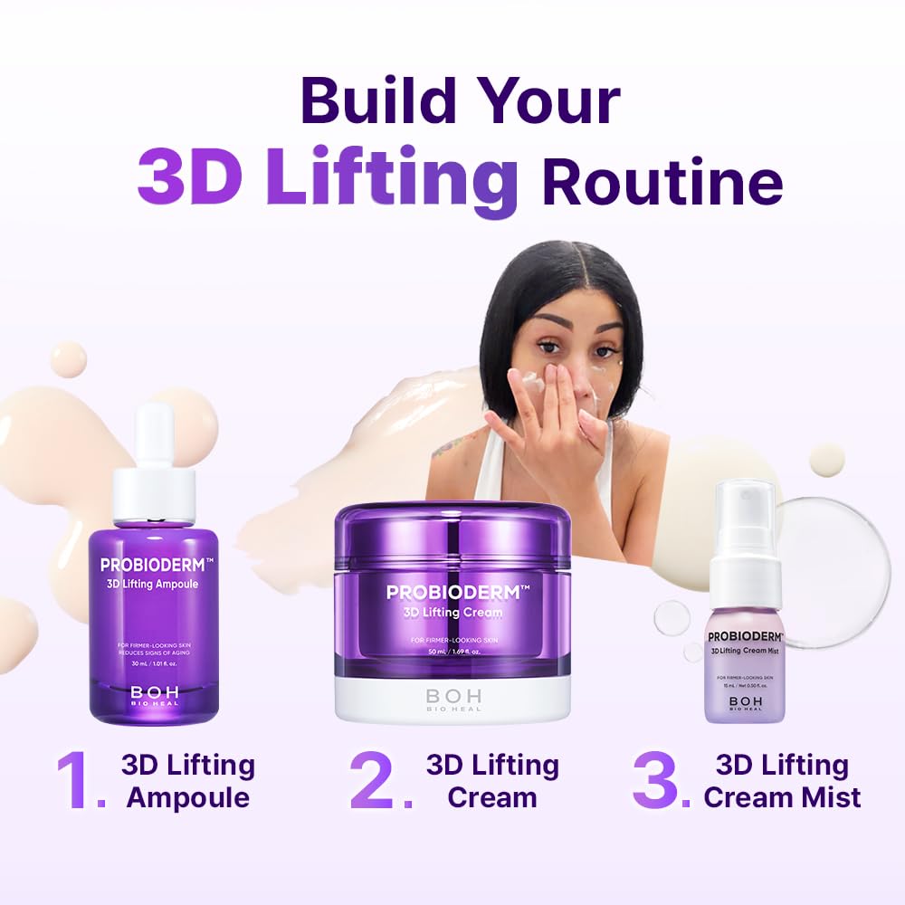 BIOHEAL BOH cream serum drop on a surface
