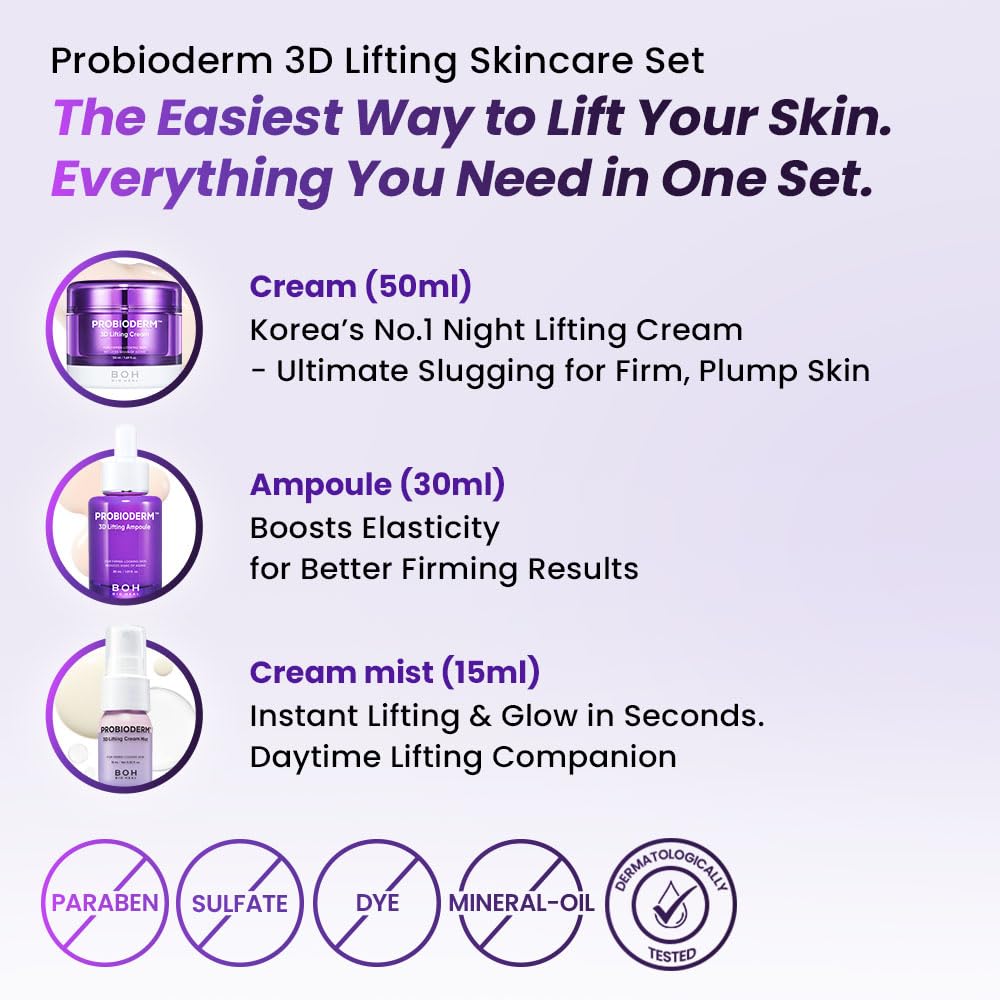BIOHEAL BOH night cream texture on a fingertip