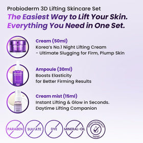 BIOHEAL BOH night cream texture on a fingertip