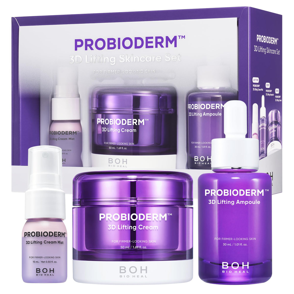 BIOHEAL BOH Probioderm 3D Lifting Skincare Set packaging front view