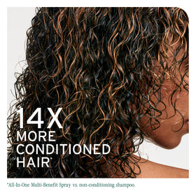 Biolage All-In-One Multi-Benefit Spray back view with ingredients