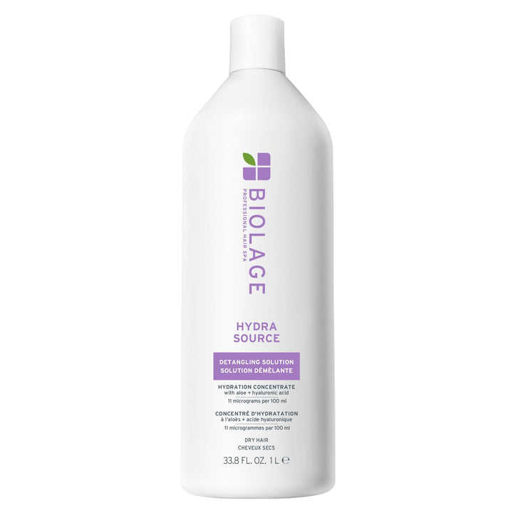 Biolage Hydra Source Detangling Solution 33.8 fl oz front view