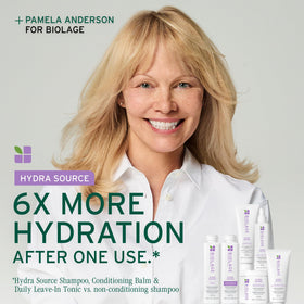Biolage Hydra Source Detangling Solution texture close-up