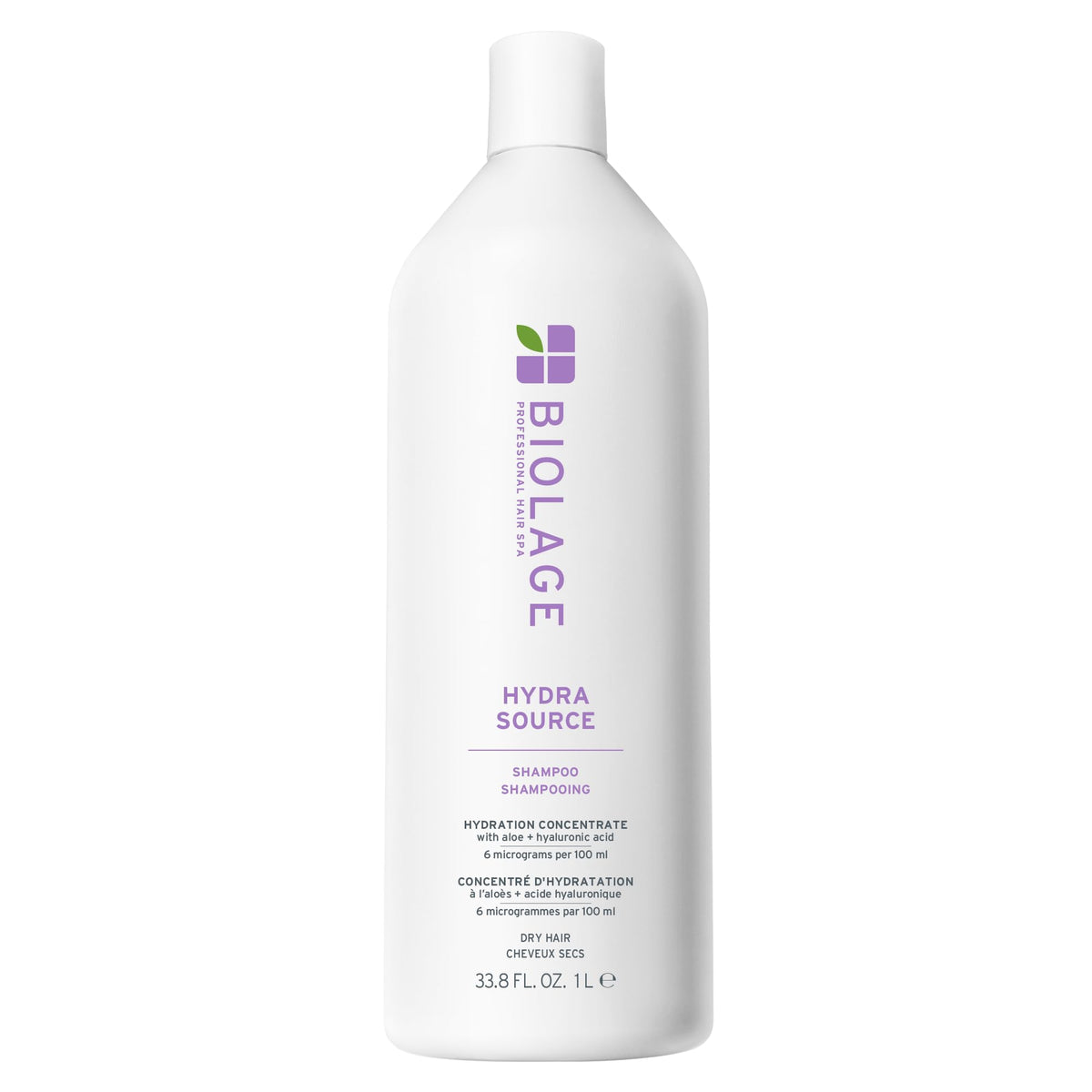 Biolage Hydra Source Shampoo 33.8 fl oz bottle front view