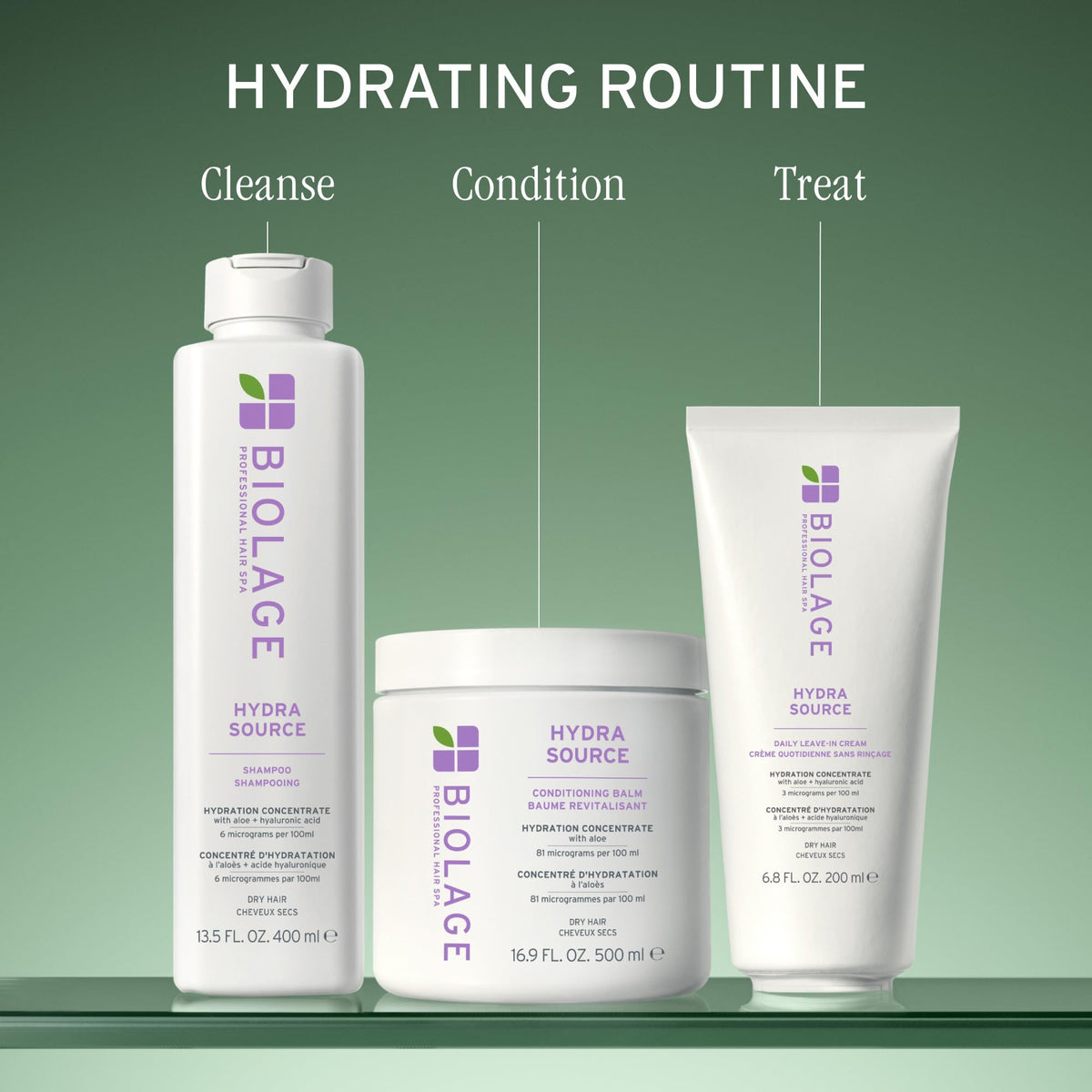 Biolage Hydra Source Shampoo lifestyle image