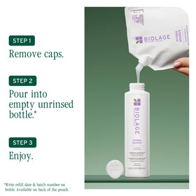 Biolage Hydra Source Shampoo Refill with aloe vera and hyaluronic acid