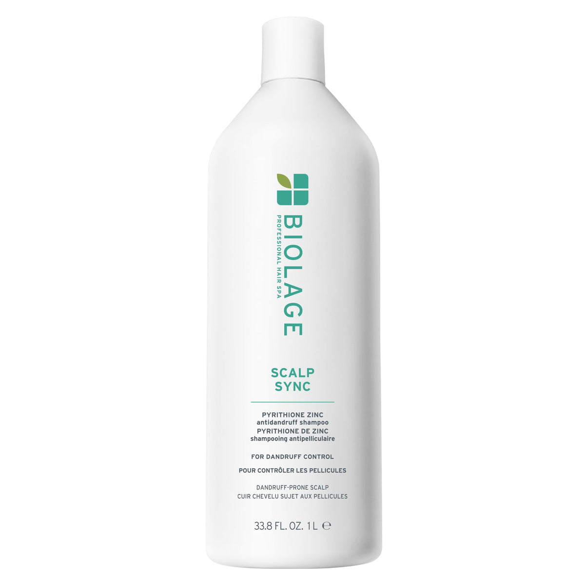 Biolage Scalp Sync Anti-Dandruff Shampoo 33.8 fl oz front view