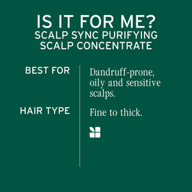 Biolage Scalp Sync Purifying Concentrate packaging details