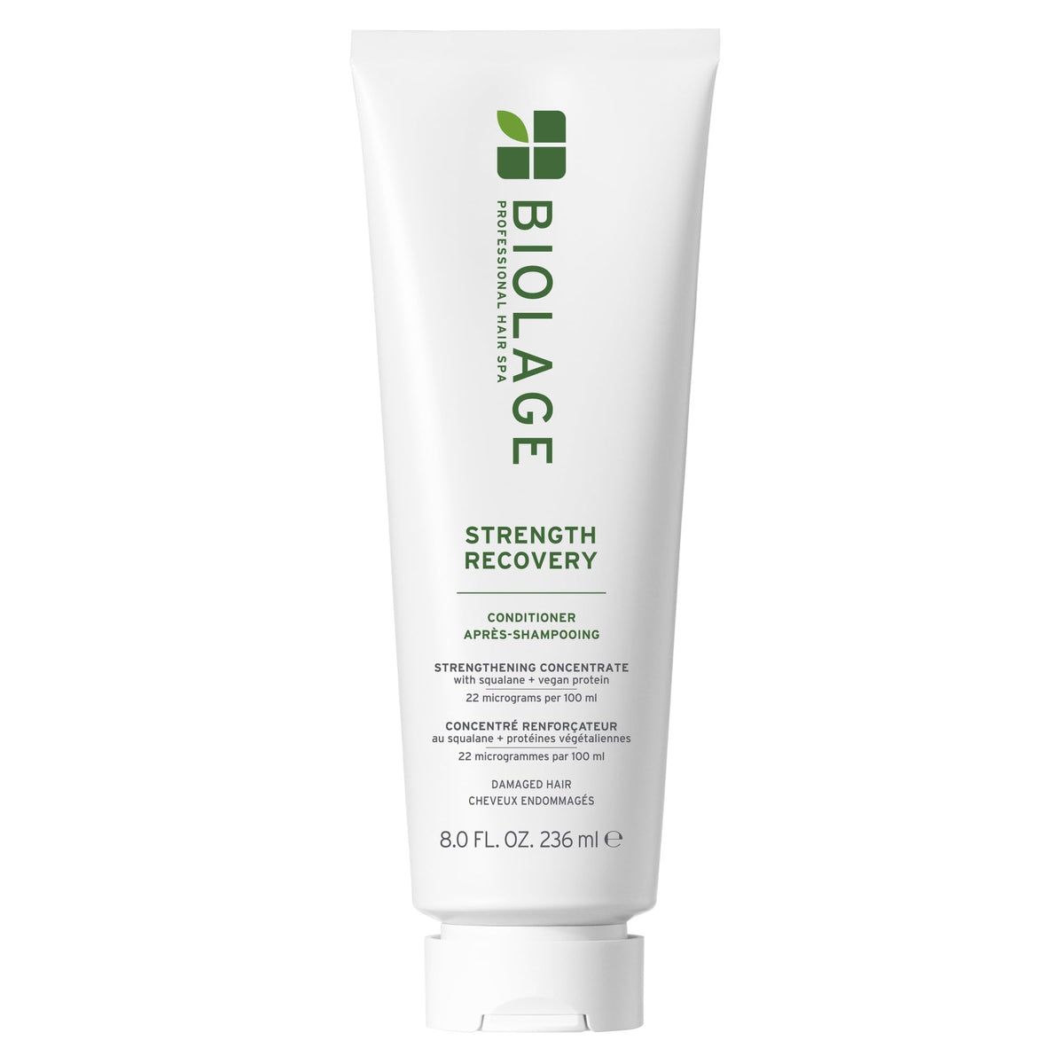 Biolage Strength Recovery Conditioner 236ml front view