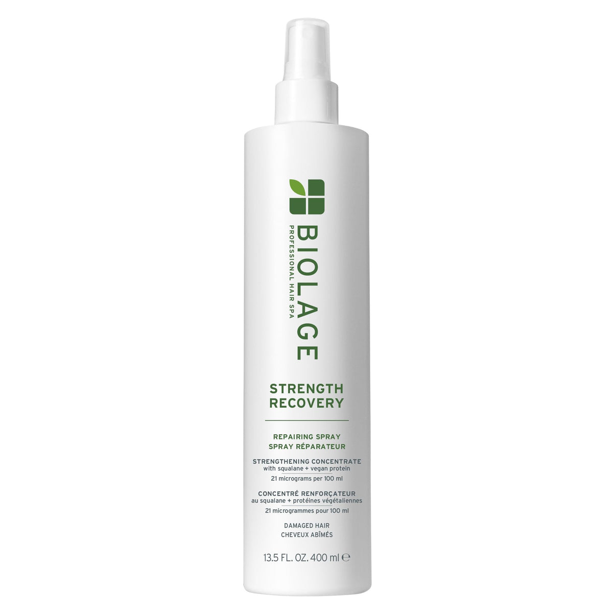 Biolage Strength Recovery Repairing Spray 13.5 oz front view