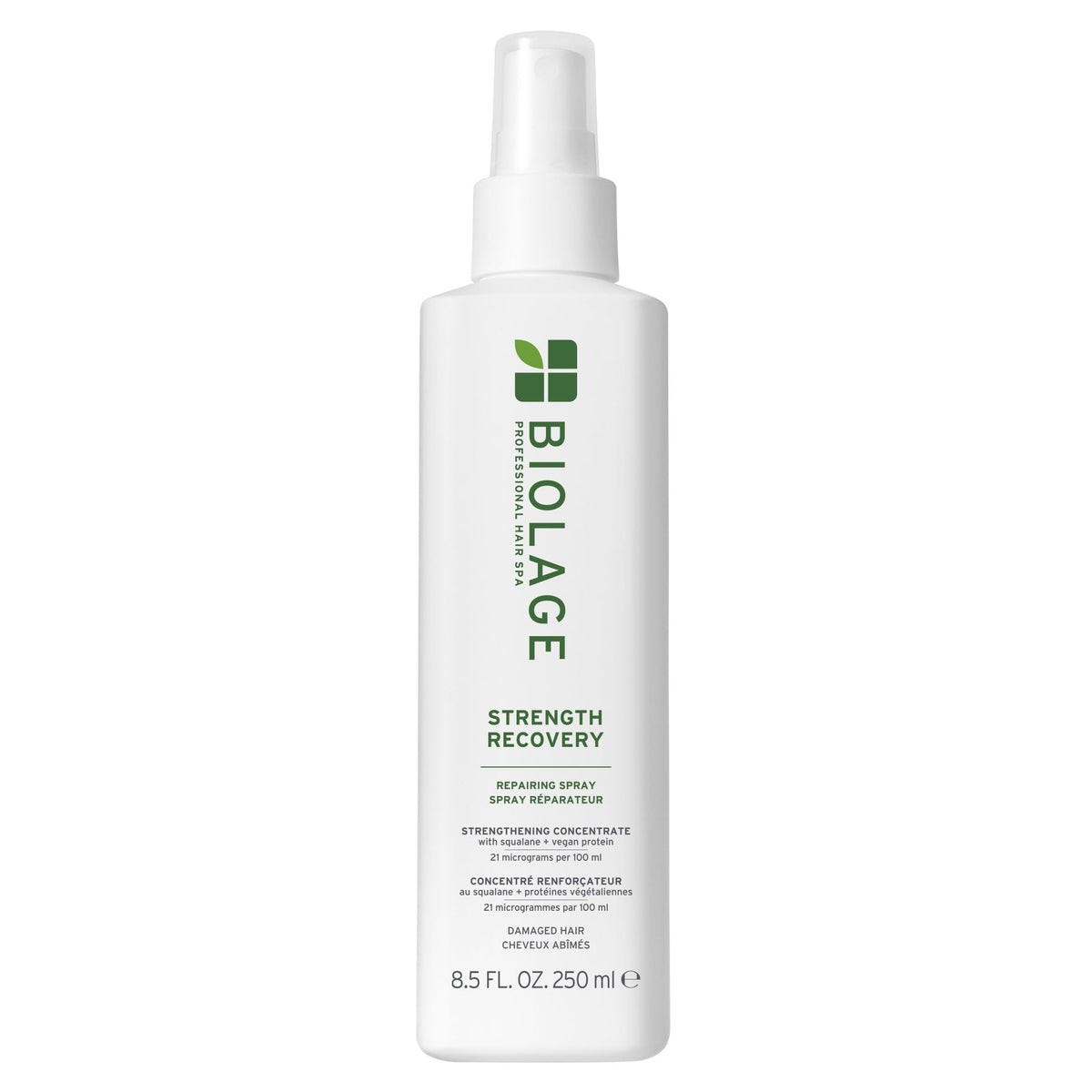 Biolage Strength Recovery Repairing Spray 8.5 oz front view