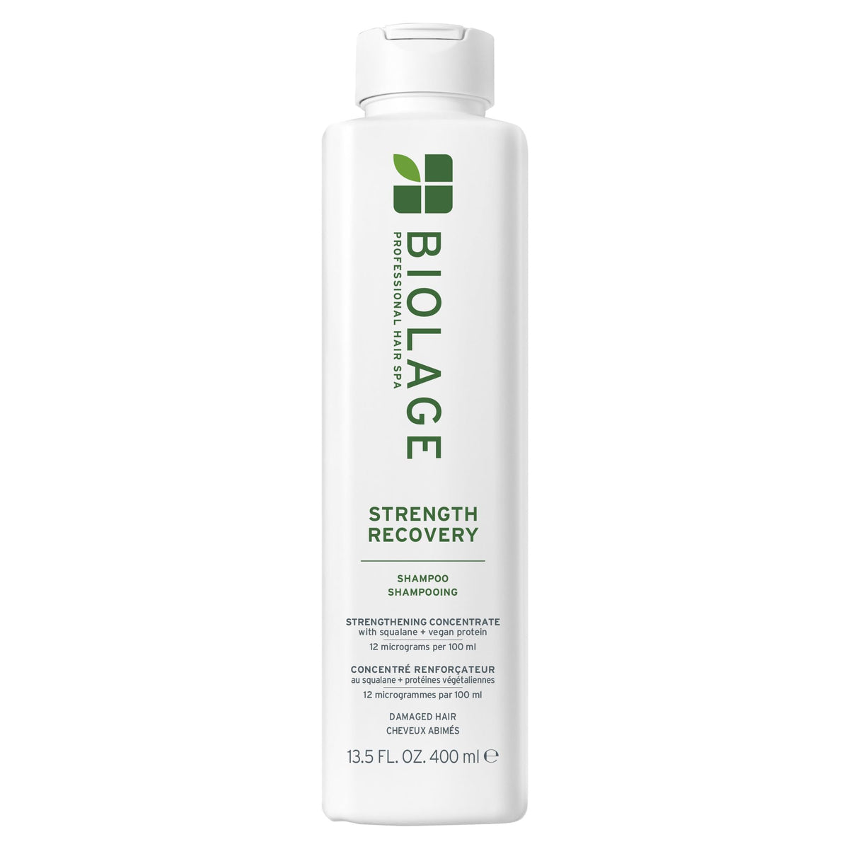 Biolage Strength Recovery Shampoo 13.5 oz front view